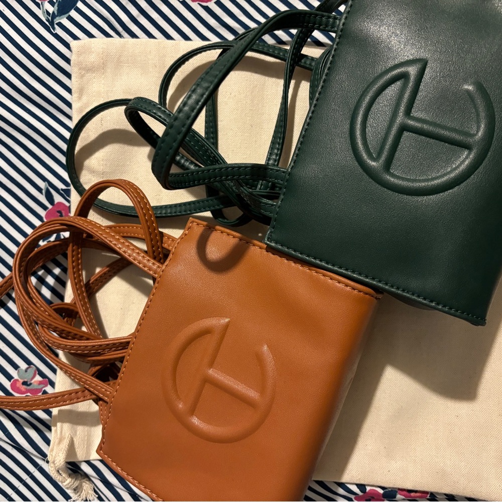 2 Mini Telfar Bag.